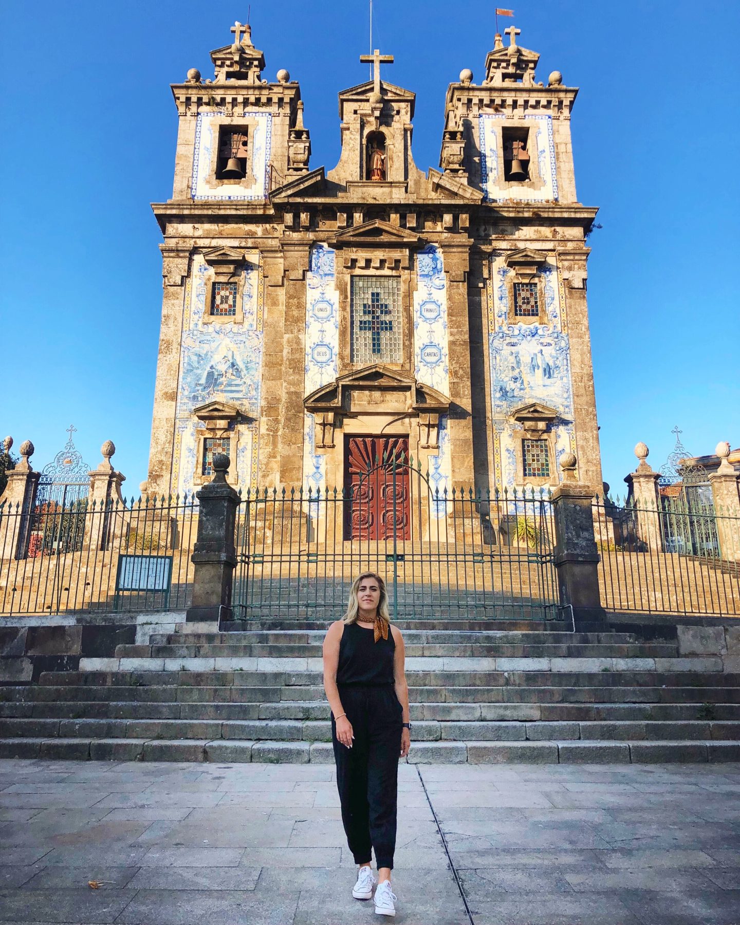 porto portugal azulejo church