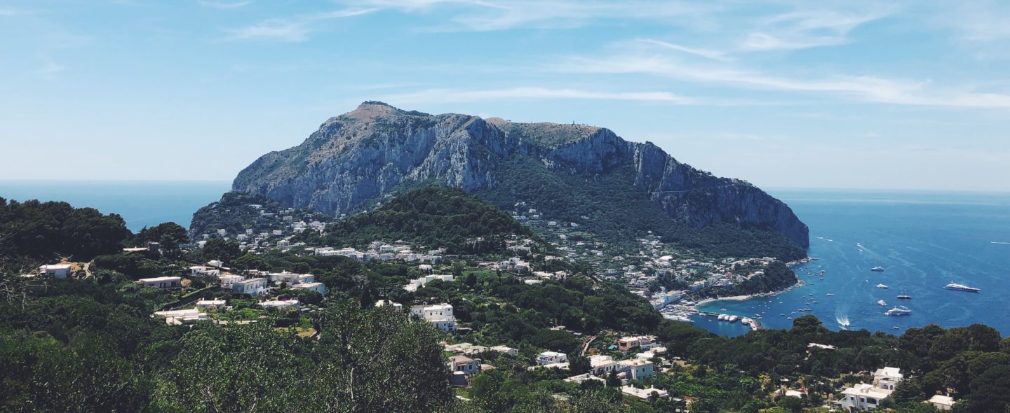 Island of Capri from the Southern end